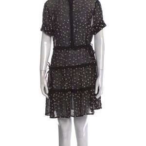 All Saints Black Star Dress